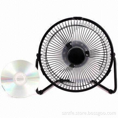 8-inch Desk Fan with Energy-saving/Strong Wind/Quietness/All-metal Structure, Ideal for Personal Use